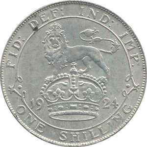 1924 SHILLING ( EF ) B - Shilling - Cambridgeshire Coins