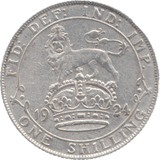 1924 SHILLING ( VF ) 9 - Shilling - Cambridgeshire Coins