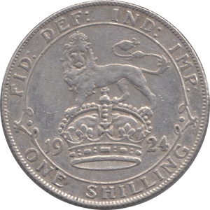 1924 SHILLING ( VF ) - Shilling - Cambridgeshire Coins
