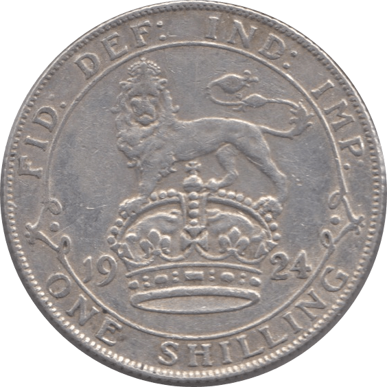1924 SHILLING ( VF ) - Shilling - Cambridgeshire Coins