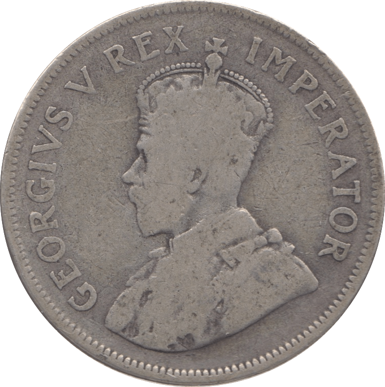 1924 SILVER 2 1/2 SHILLING SOUTH AFRICA - SILVER WORLD COINS - Cambridgeshire Coins