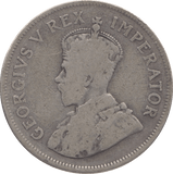 1924 SILVER 2 1/2 SHILLING SOUTH AFRICA - SILVER WORLD COINS - Cambridgeshire Coins