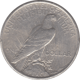 1924 SILVER PEACE DOLLAR USA 5 - SILVER WORLD COINS - Cambridgeshire Coins