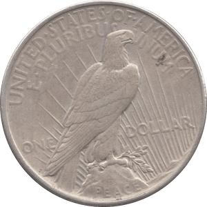 1924 SILVER PEACE DOLLAR USA 6 - WORLD SILVER COINS - Cambridgeshire Coins