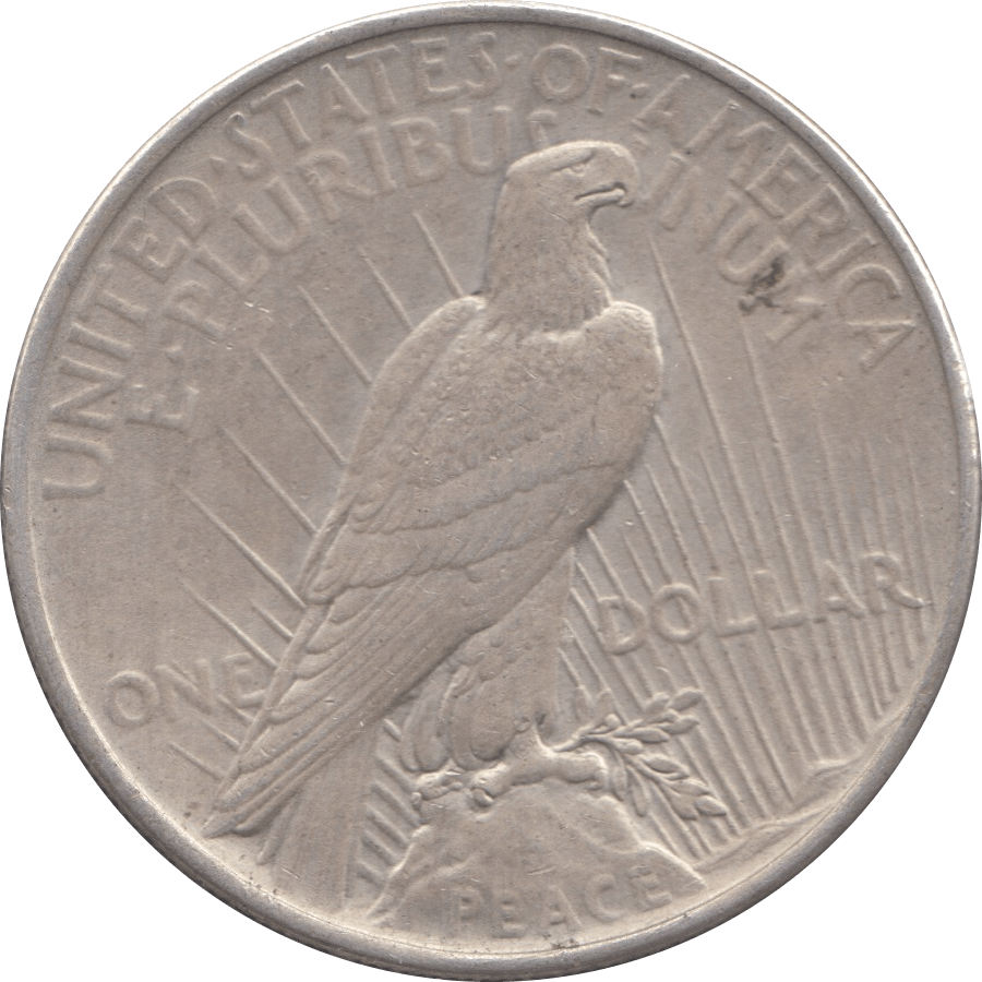 1924 SILVER PEACE DOLLAR USA 6 - WORLD SILVER COINS - Cambridgeshire Coins