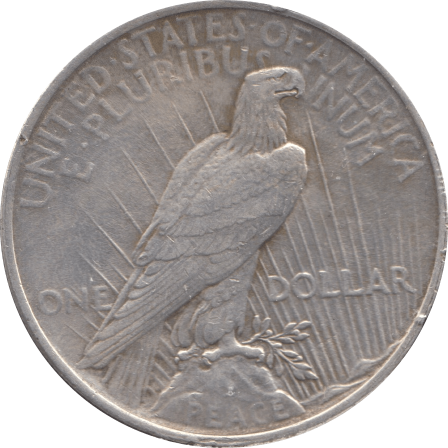 1924 SILVER PEACE DOLLAR USA 7 - WORLD SILVER COINS - Cambridgeshire Coins