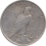 1924 SILVER PEACE DOLLAR USA 7 - WORLD SILVER COINS - Cambridgeshire Coins