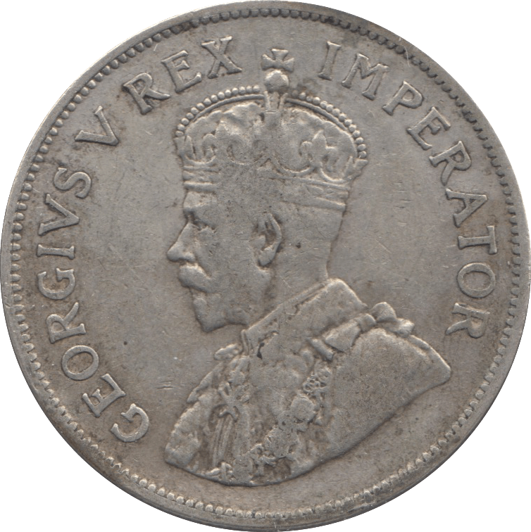 1924 SILVER SOUTH AFRICAN 2 1/2 SHILLING 2 - SILVER WORLD COINS - Cambridgeshire Coins