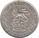 1924 SIXPENCE ( AUNC ) B - Sixpence - Cambridgeshire Coins