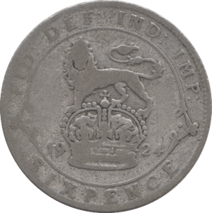 1924 SIXPENCE ( FAIR ) 5 - Sixpence - Cambridgeshire Coins