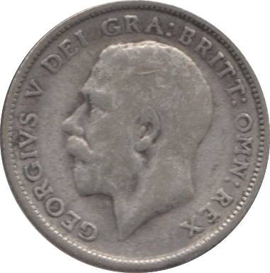 1924 SIXPENCE ( FAIR ) 5 - Sixpence - Cambridgeshire Coins