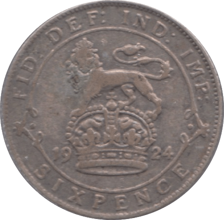 1924 SIXPENCE ( GF ) - Sixpence - Cambridgeshire Coins