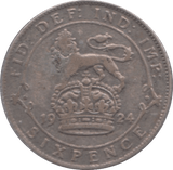 1924 SIXPENCE ( GF ) - Sixpence - Cambridgeshire Coins