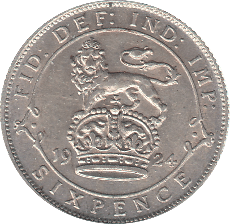 1924 SIXPENCE ( UNC ) B - Sixpence - Cambridgeshire Coins