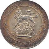 1924 SIXPENCE ( UNC ) - Sixpence - Cambridgeshire Coins