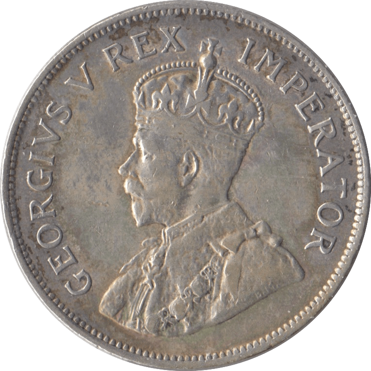 1924 SOUTH AFRICA SILVER 2 1/2 SHILLING - SILVER WORLD COINS - Cambridgeshire Coins