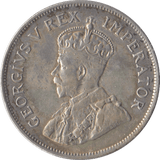 1924 SOUTH AFRICA SILVER 2 1/2 SHILLING - SILVER WORLD COINS - Cambridgeshire Coins