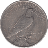 1924 USA PEACE SILVER DOLLAR - SILVER WORLD COINS - Cambridgeshire Coins