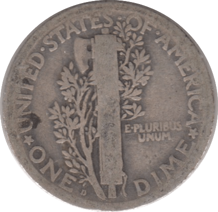 1924 USA SILVER DIME DENVER MINT - SILVER WORLD COINS - Cambridgeshire Coins