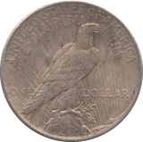 1924 USA SILVER PEACE DOLLAR - SILVER WORLD COINS - Cambridgeshire Coins