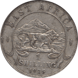 1925 BASE SILVER SHILLING GEORGE V BRITISH EAST AFRICA REF H66 - WORLD SILVER COINS - Cambridgeshire Coins