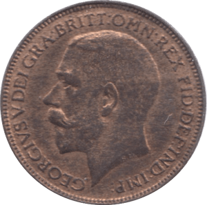 1925 FARTHING ( AUNC ) 18 - Farthing - Cambridgeshire Coins