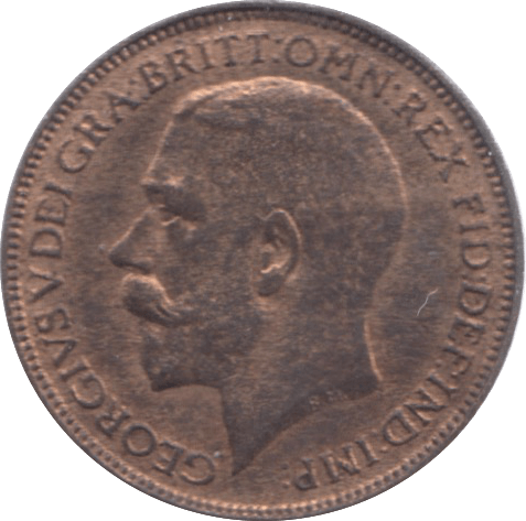 1925 FARTHING ( AUNC ) 18 - Farthing - Cambridgeshire Coins