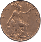 1925 FARTHING ( EF ) 2 - Farthing - Cambridgeshire Coins