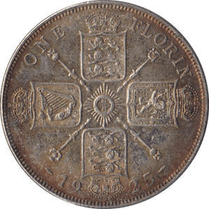 1925 FLORIN ( GVF ) - FLORIN - Cambridgeshire Coins
