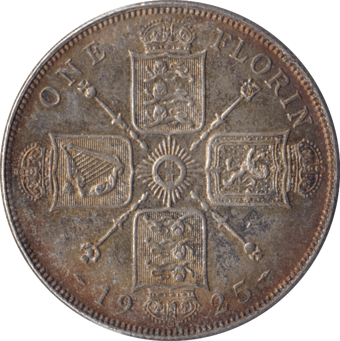 1925 FLORIN ( GVF ) - FLORIN - Cambridgeshire Coins
