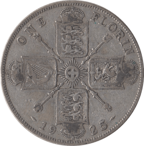 1925 FLORIN ( NF ) 1 - FLORIN - Cambridgeshire Coins