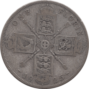 1925 FLORIN ( NF ) 1 - FLORIN - Cambridgeshire Coins