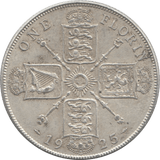 1925 FLORIN ( VF ) 3 - Florin - Cambridgeshire Coins