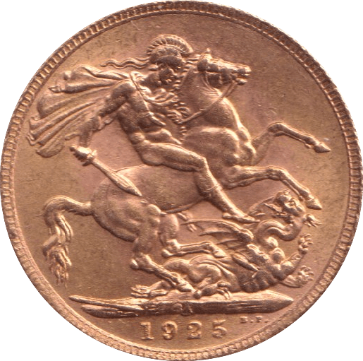 1925 GOLD SOVEREIGN ( AUNC ) SOUTH AFRICA MINT REF 3 - Sovereign - Cambridgeshire Coins