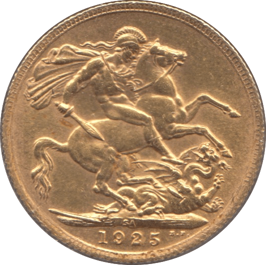 1925 GOLD SOVEREIGN ( AUNC ) SOUTH AFRICA MINT - Sovereign - Cambridgeshire Coins