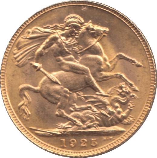 1925 GOLD SOVEREIGN ( AUNC ) - Sovereign - Cambridgeshire Coins