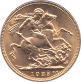 1925 GOLD SOVEREIGN ( UNC ) - Sovereign - Cambridgeshire Coins
