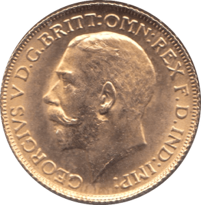 1925 GOLD SOVEREIGN ( UNC ) - Sovereign - Cambridgeshire Coins