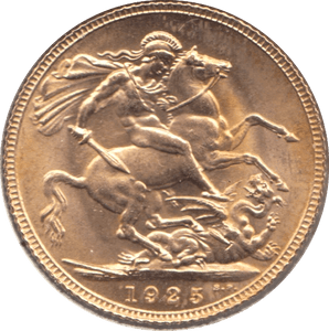 1925 GOLD SOVEREIGN ( UNC ) - Sovereign - Cambridgeshire Coins