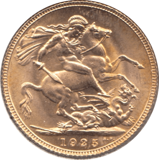 1925 GOLD SOVEREIGN ( UNC ) - Sovereign - Cambridgeshire Coins