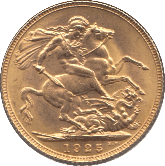 1925 GOLD SOVEREIGN ( UNC ) - Sovereign - Cambridgeshire Coins