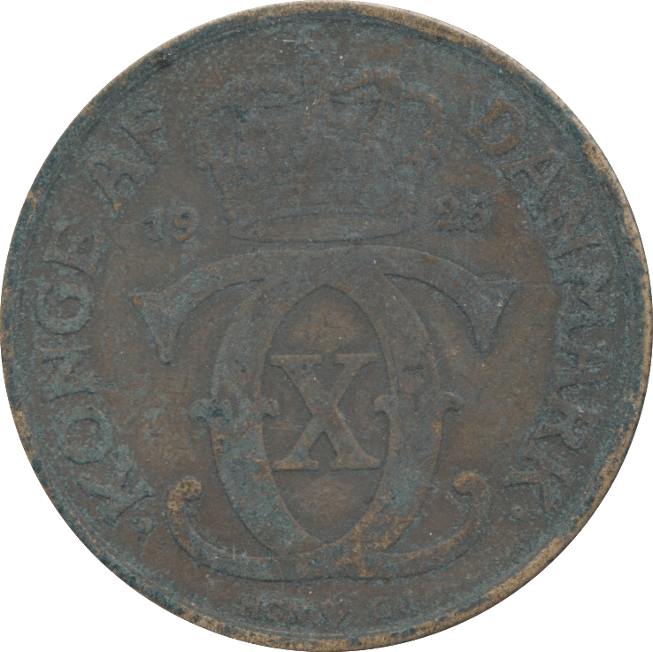 1925 HALF KRONER DENMARK - WORLD COINS - Cambridgeshire Coins