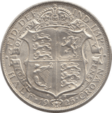 1925 HALFCROWN ( AUNC ) SCARCE - Halfcrown - Cambridgeshire Coins