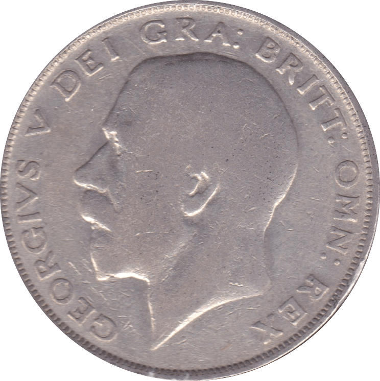 1925 HALFCROWN ( F ) C - Halfcrown - Cambridgeshire Coins