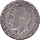 1925 HALFCROWN ( F ) D - Halfcrown - Cambridgeshire Coins