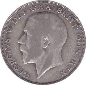 1925 HALFCROWN ( F ) D - Halfcrown - Cambridgeshire Coins