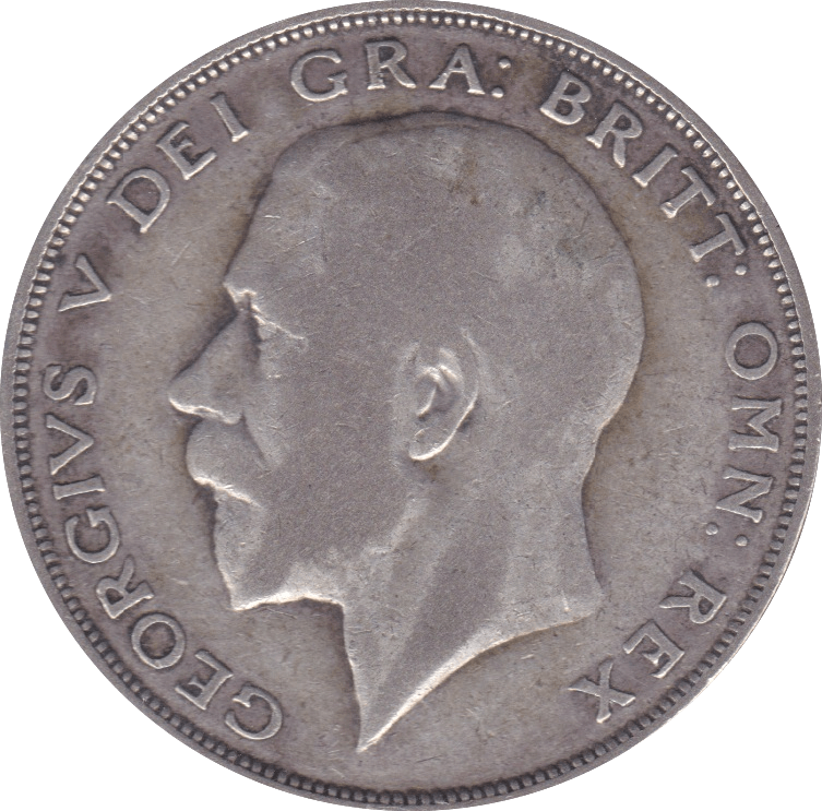 1925 HALFCROWN ( F ) D - Halfcrown - Cambridgeshire Coins