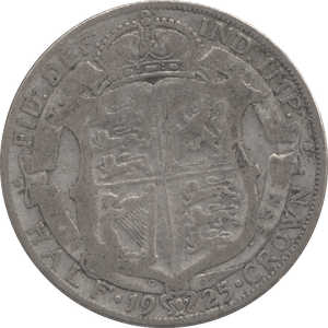 1925 HALFCROWN ( FAIR ) 10 - Halfcrown - Cambridgeshire Coins