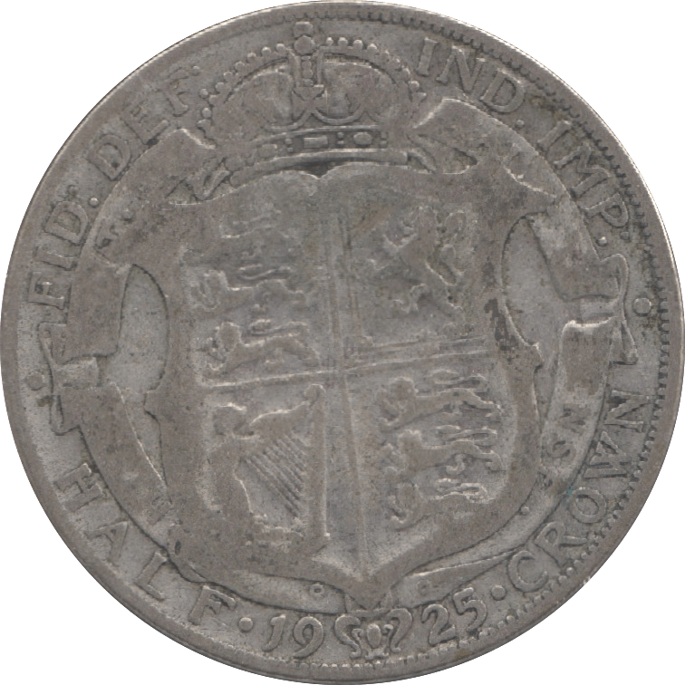 1925 HALFCROWN ( FAIR ) 10 - Halfcrown - Cambridgeshire Coins