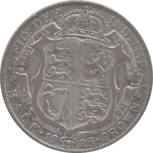 1925 HALFCROWN ( FAIR ) 17 - Halfcrown - Cambridgeshire Coins